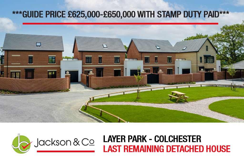 New home, 4 bed detached house for sale in Layer Park, James Ward Road CO2, £625,000