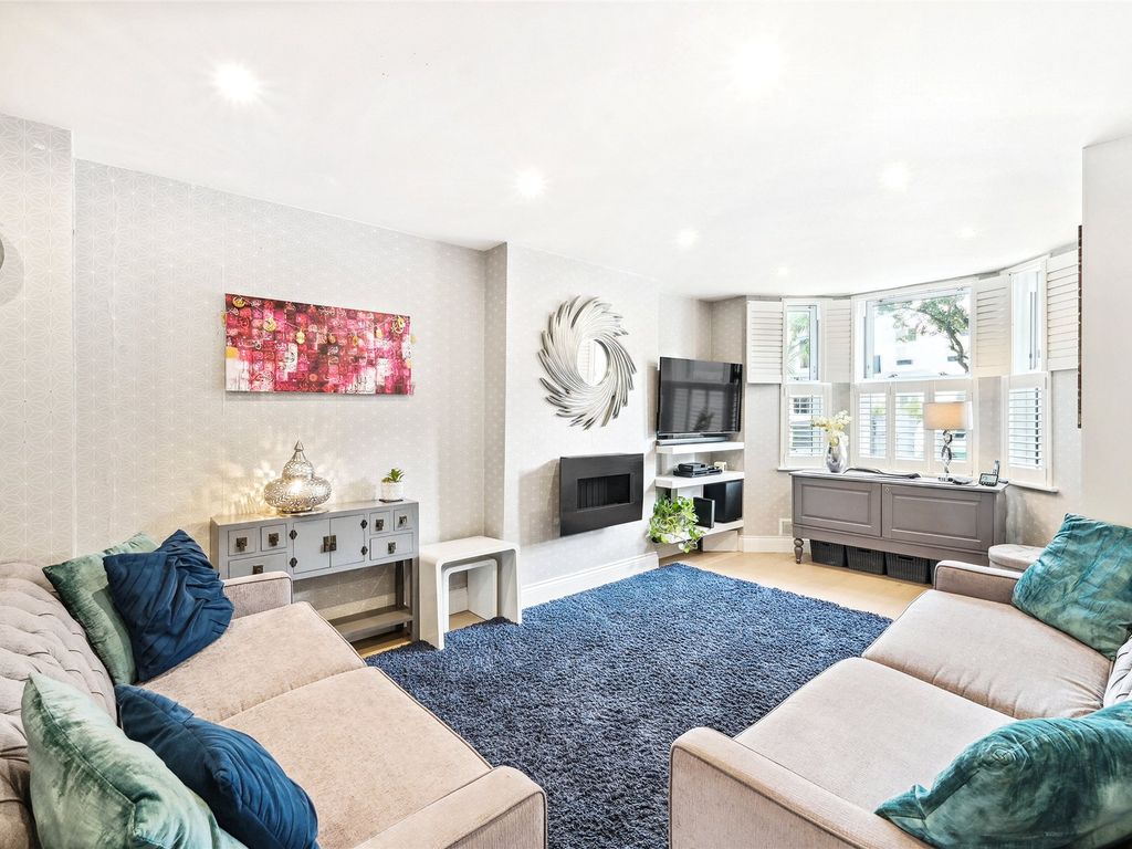 4 bed terraced house for sale in Antrobus Road, Chiswick, London W4, £1,250,000