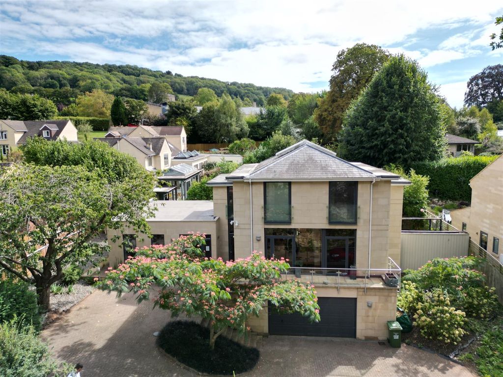 5 bed detached house for sale in Warminster Road, Bathampton, Bath BA2, £1,395,000