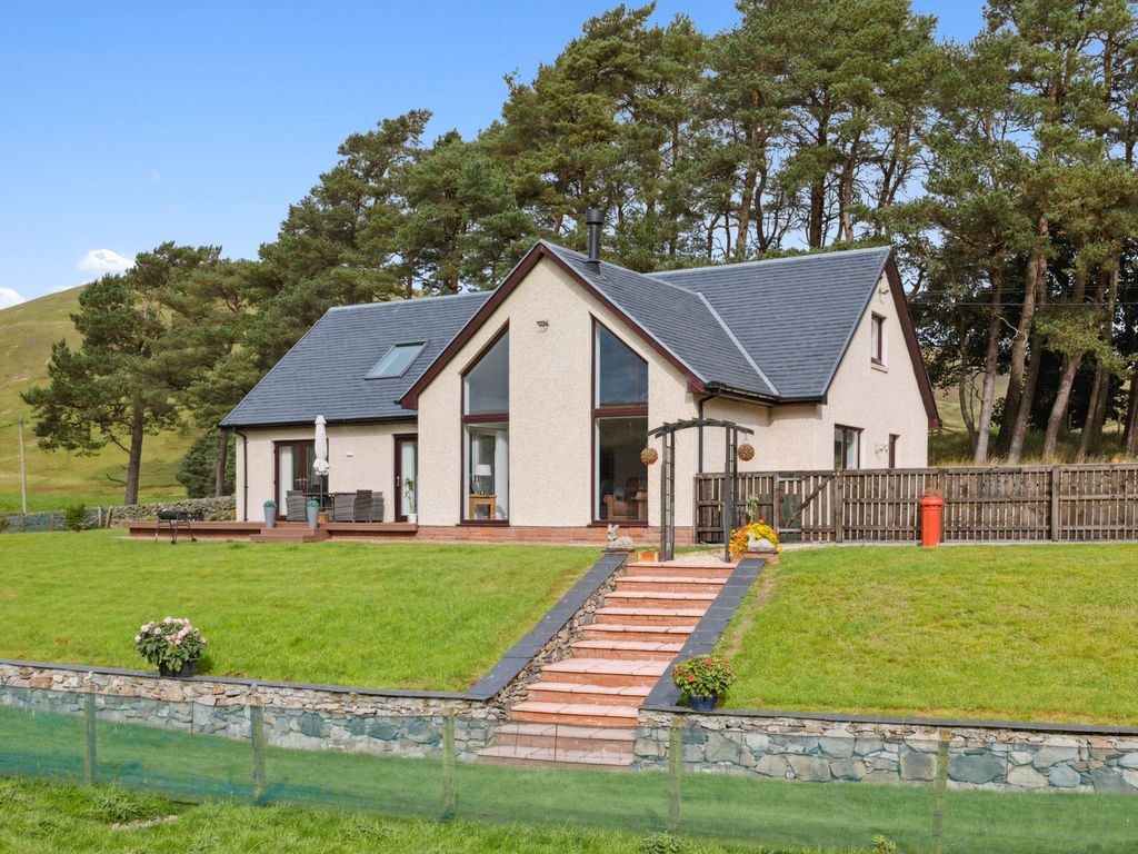 4 bed detached house for sale in Castle Cottage, 12 Camps Road, Crawford, Biggar, Lanarkshire ML12, £425,000