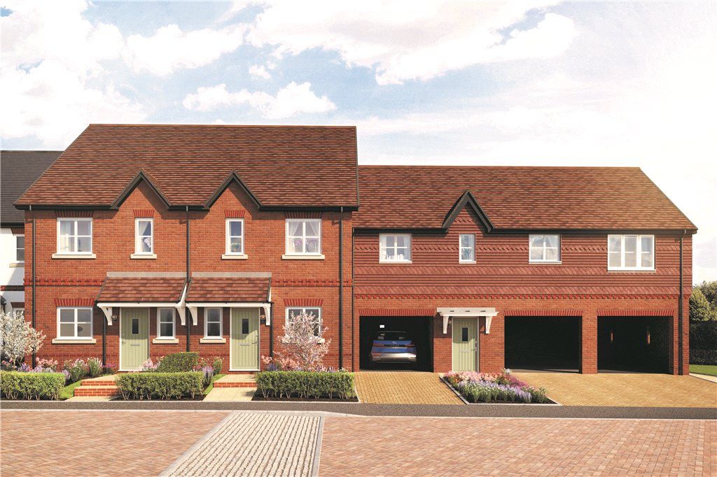 New home, 3 bed terraced house for sale in The Harvest Collection, Woodhurst Park, Harvest Ride RG42, £499,950