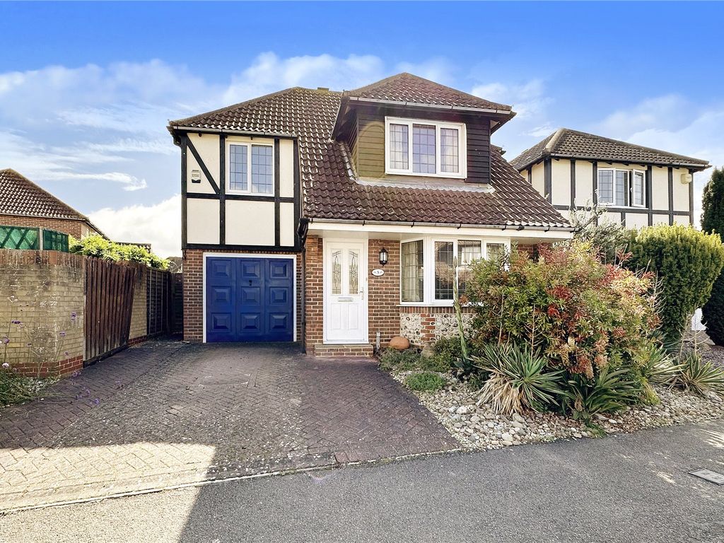 4 bed detached house for sale in Wilton Drive, Rustington, Littlehampton, West Sussex BN16, £460,000