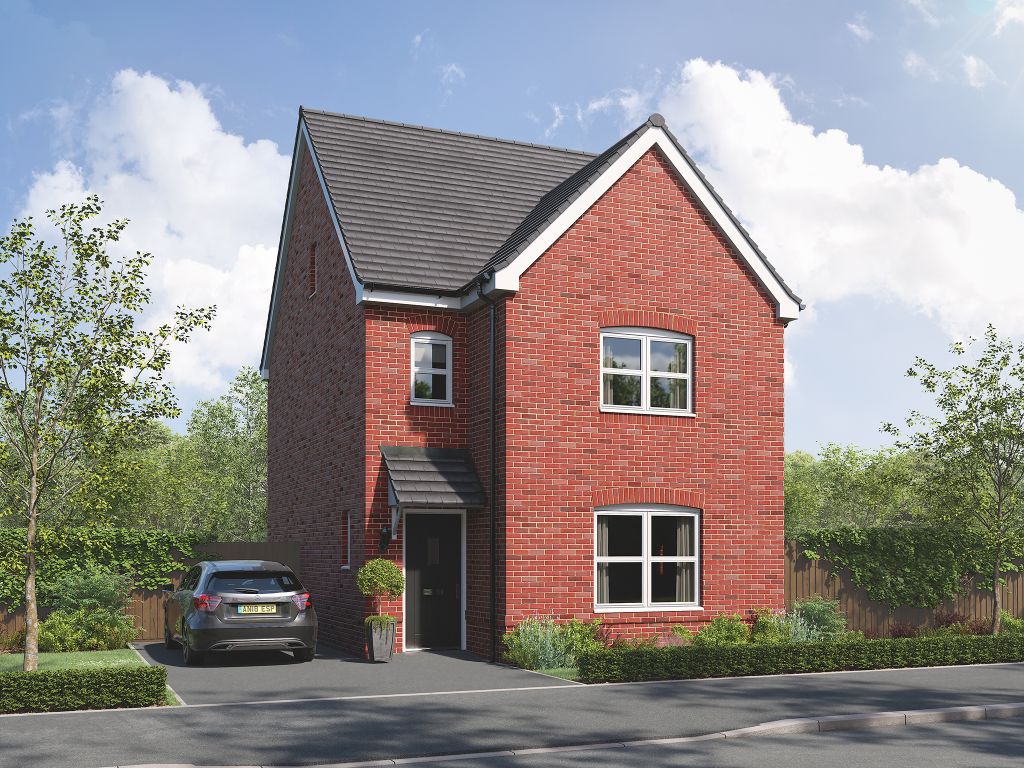 New home, 4 bed detached house for sale in "The Greenwood" at Granville Terrace, Telford TF1, £314,950