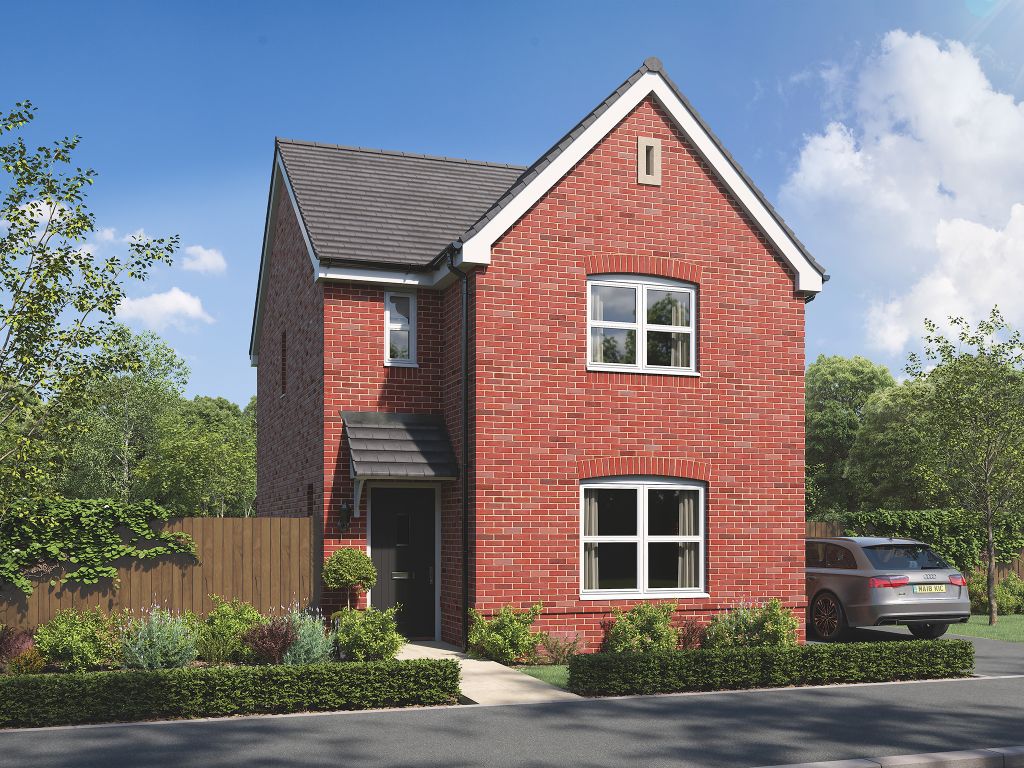 New home, 3 bed detached house for sale in "The Sherwood" at Granville Terrace, Telford TF1, £289,950