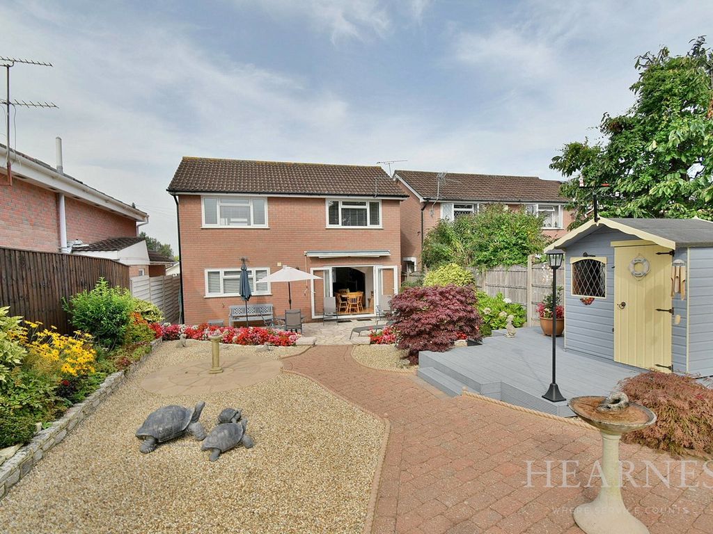 3 bed detached house for sale in Knights Road, Bournemouth BH11, £490,000