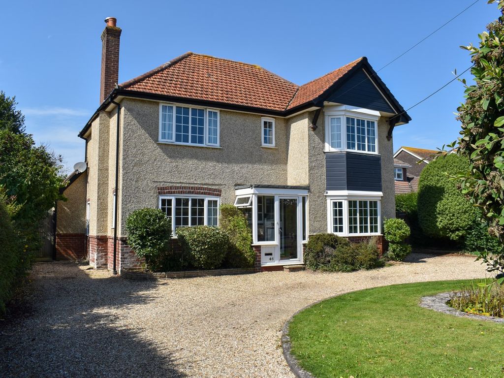4 bed detached house for sale in Barton Court Avenue, Barton On Sea, New Milton BH25, £845,000