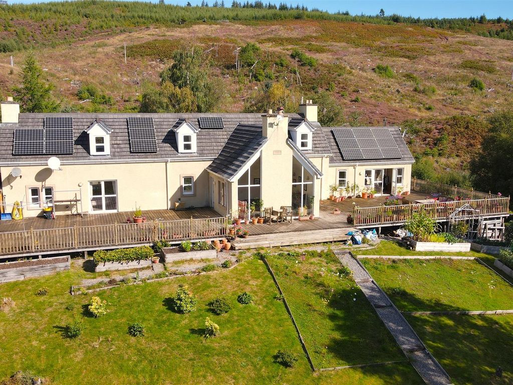 4 bed detached house for sale in Three Chimneys, Altass, Lairg Sutherland IV27, £400,000