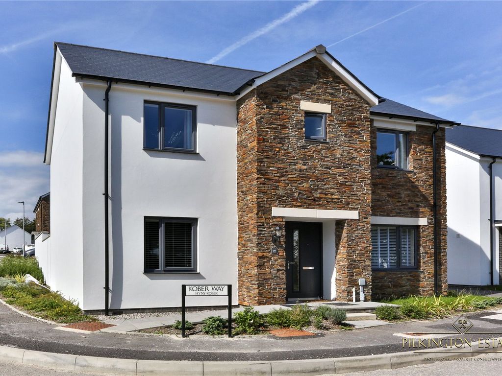 4 bed detached house for sale in Kober Way, St. Austell, Cornwall PL25, £425,000