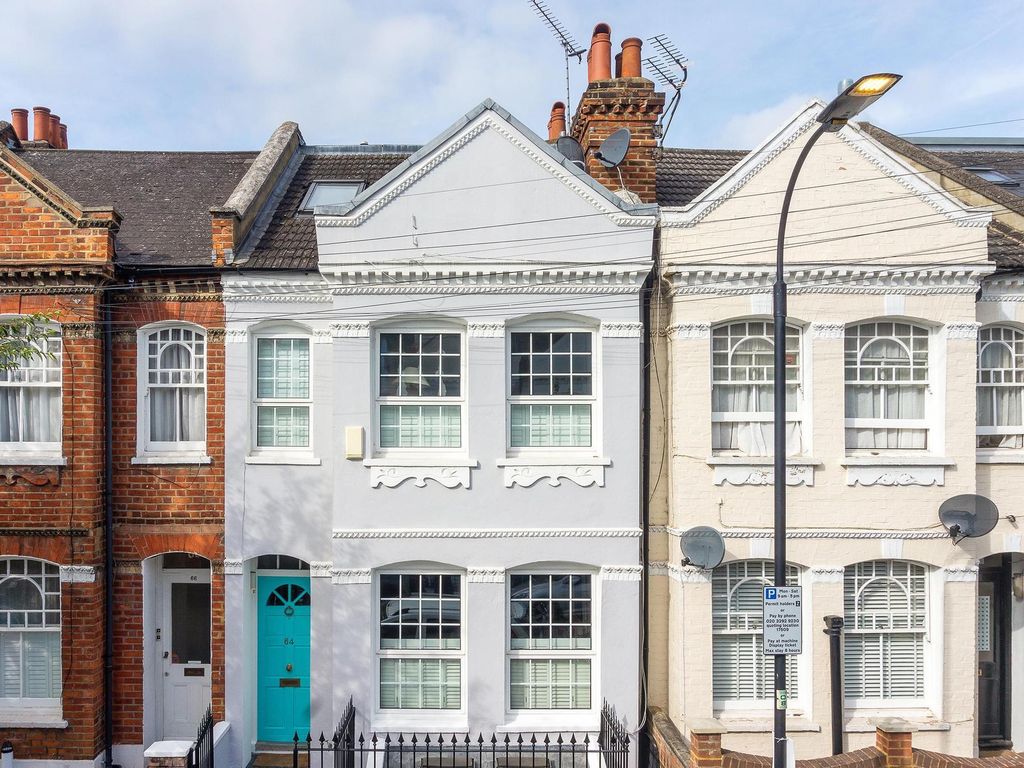 5 bed terraced house for sale in Cranbury Road, London SW6, £1,575,000
