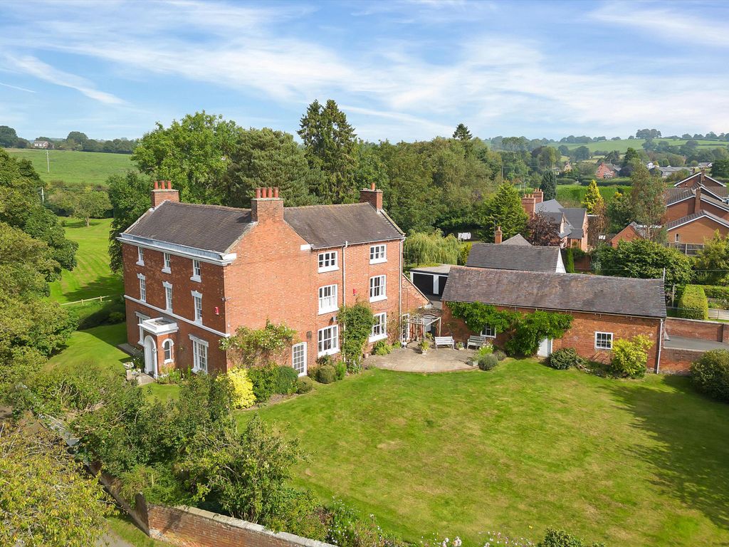 6 bed detached house for sale in Burston House & The Stables, Burston, Stafford, Staffordshire ST18, £1,500,000