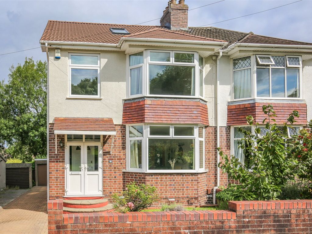 4 bed semi-detached house for sale in Abbots Way, Bristol BS9, £700,000