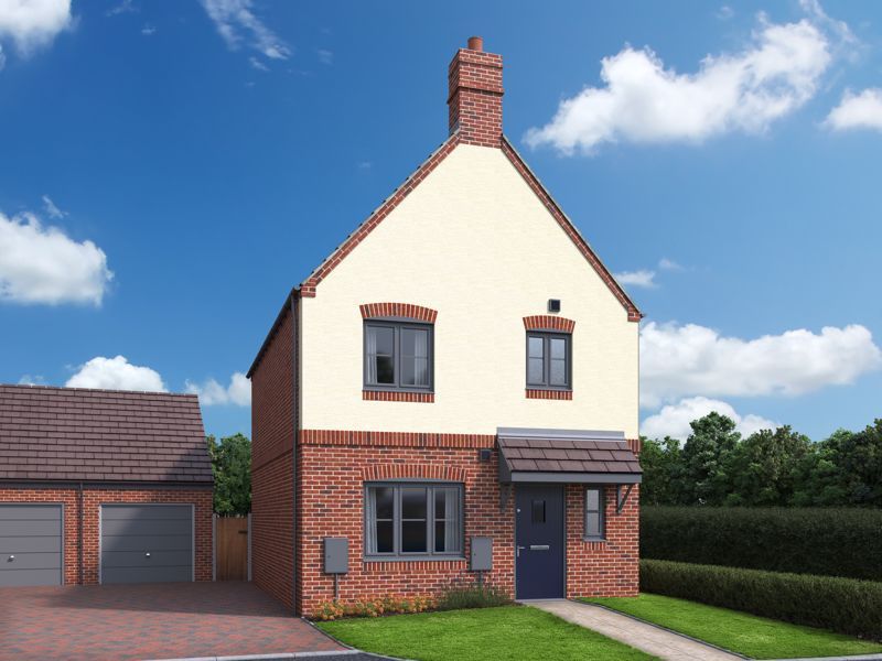 New home, 3 bed detached house for sale in Mistletoe Row, Tenbury Wells WR15, £118,000