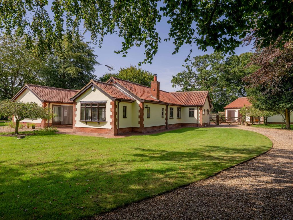 3 bed detached bungalow for sale in West Acre Road, Swaffham PE37, £890,000