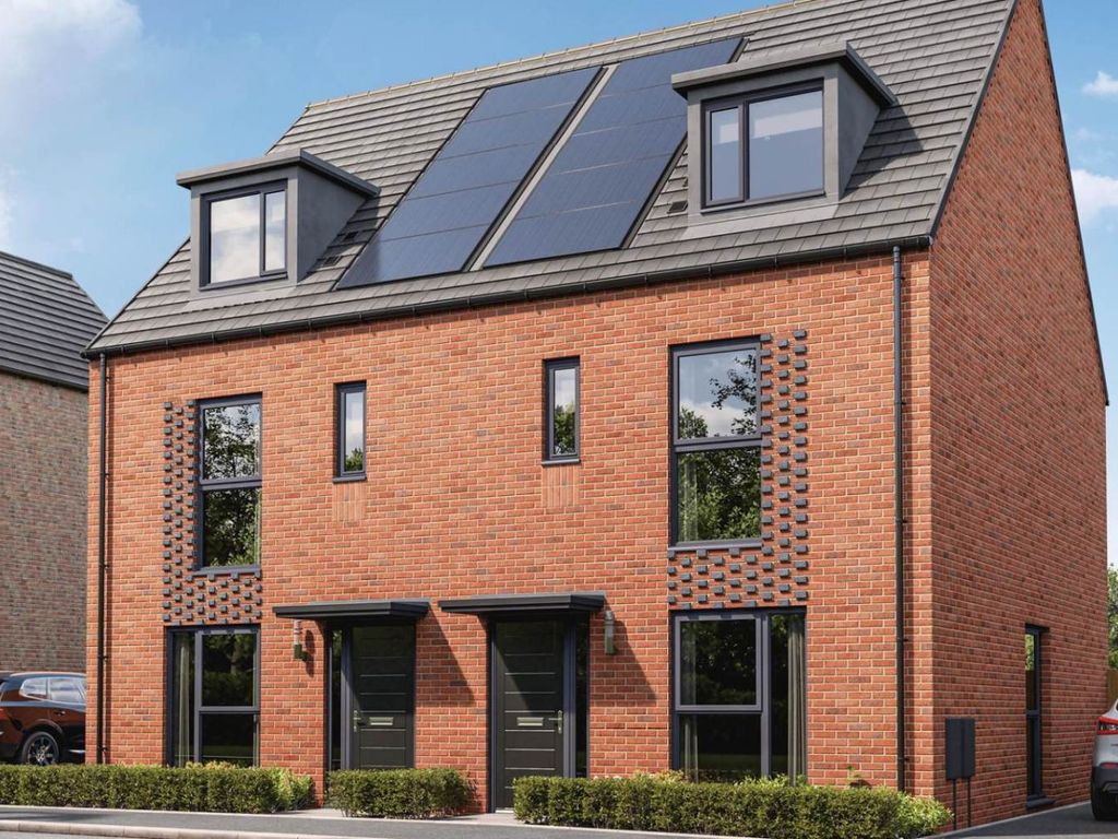 New home, 4 bed semi-detached house for sale in "The Becket" at Brock Close, Rubery, Rednal, Birmingham B45, £425,000