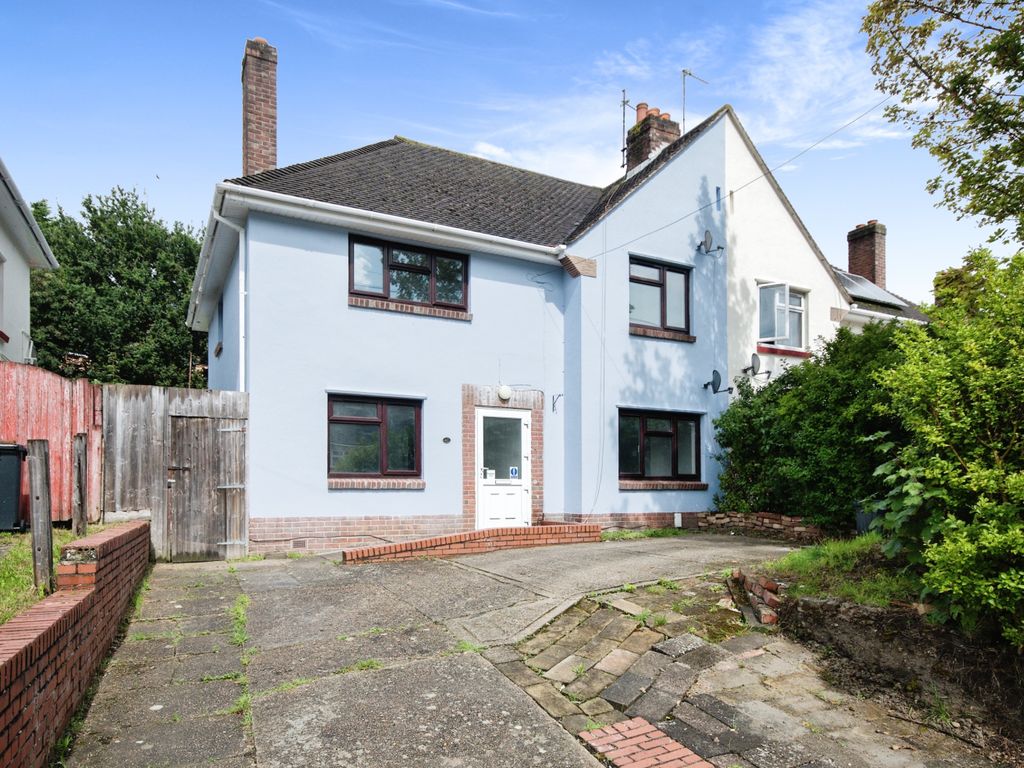 4 bed semi-detached house for sale in Arne Avenue, Poole BH12, £400,000