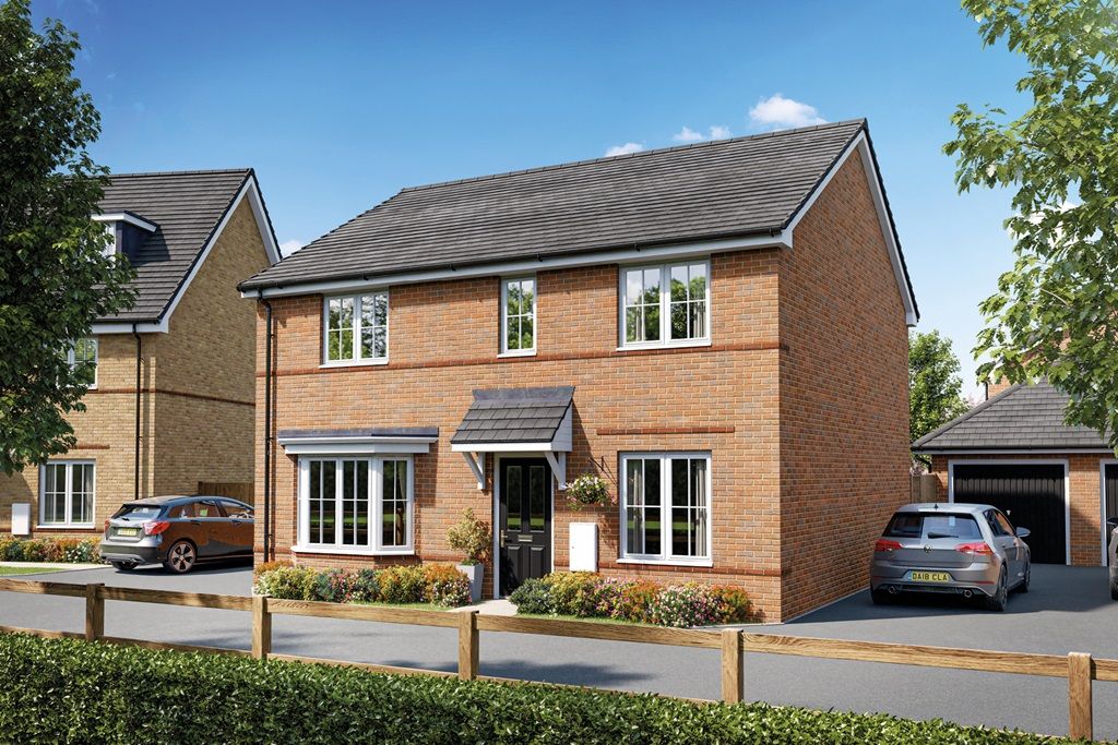 New home, 4 bed detached house for sale in "The Manford - Plot 133" at Chapel Lane, Bingham, Nottingham NG13, £410,000