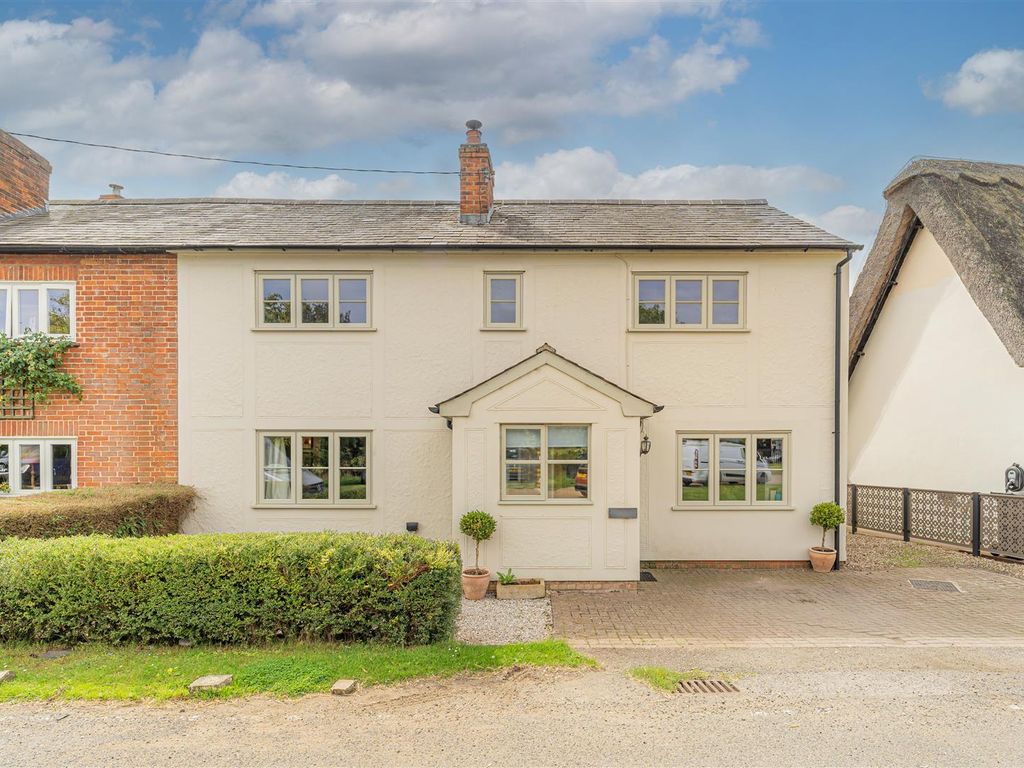 4 bed semi-detached house for sale in Langley Lower Green, Saffron Walden CB11, £600,000