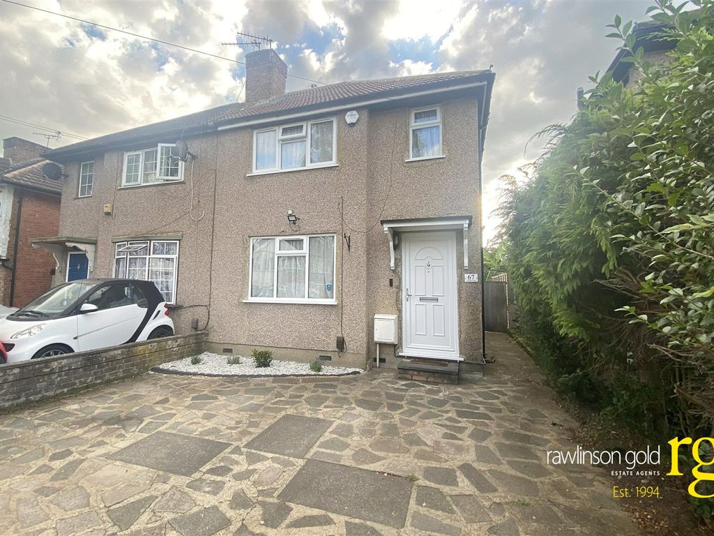 2 bed semi-detached house for sale in Hampden Road, Harrow HA3, £475,000