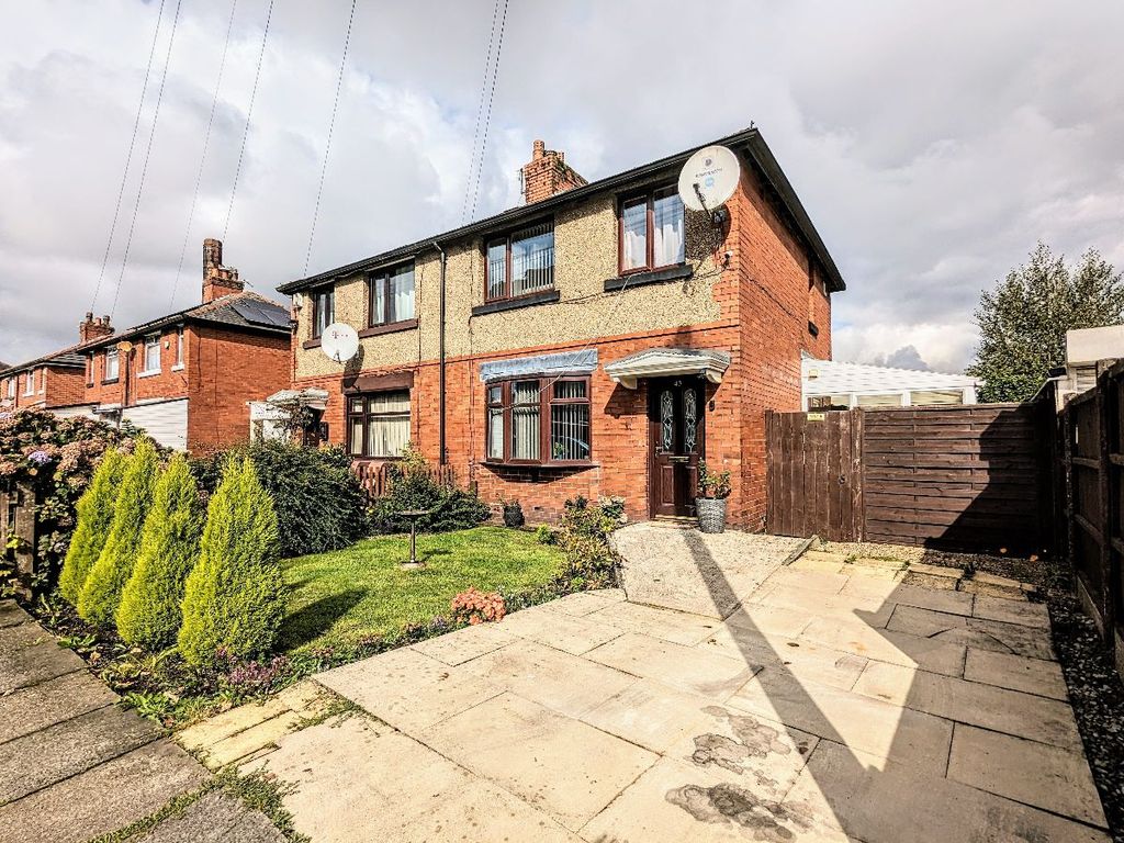 3 bed semi-detached house for sale in Parkfield Avenue, Farnworth, Bolton BL4, £230,000