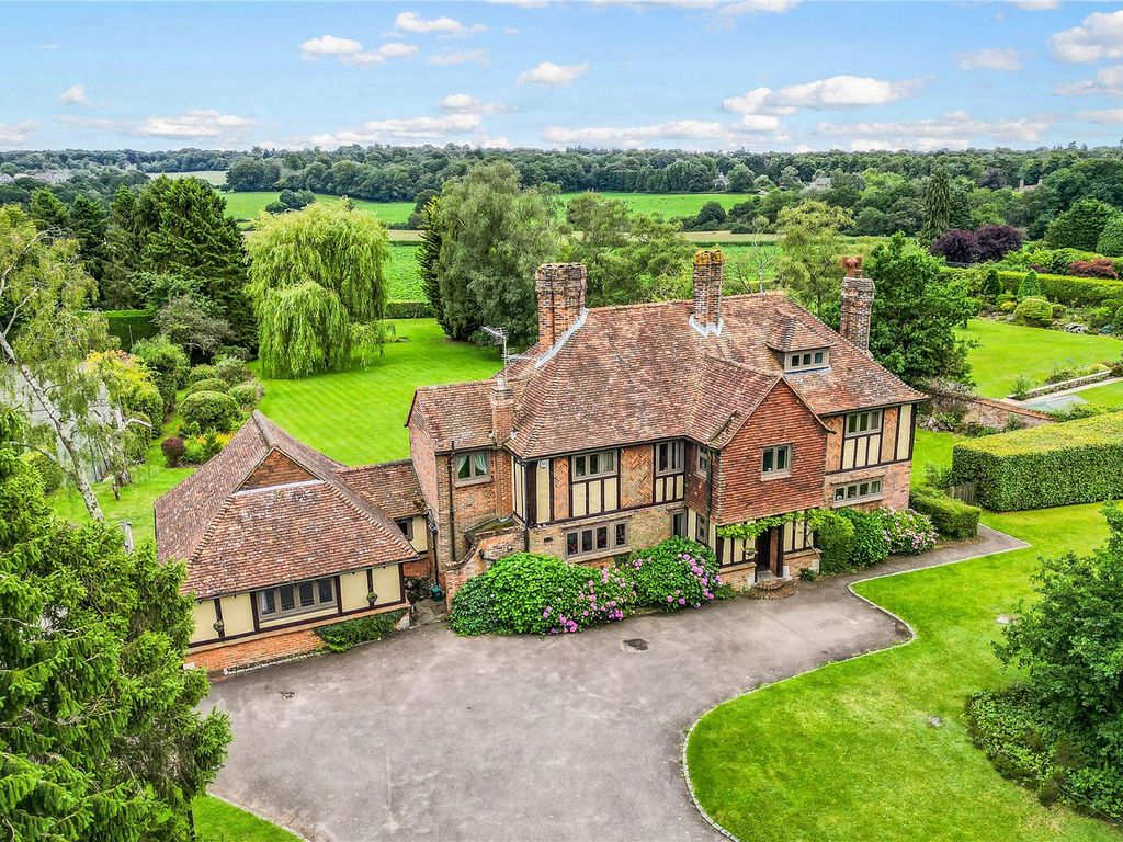 6 bed detached house for sale in Westerham Road, Oxted, Surrey RH8, £2,500,000