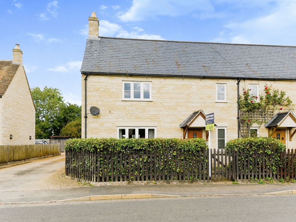 3 bed semi-detached house for sale in Main Street, Upper Benefield, Peterborough PE8, £450,000