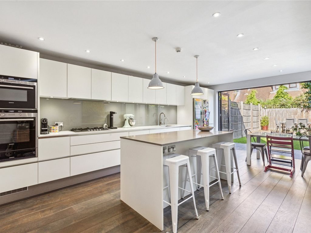 4 bed terraced house for sale in Laitwood Road, London SW12, £1,375,000