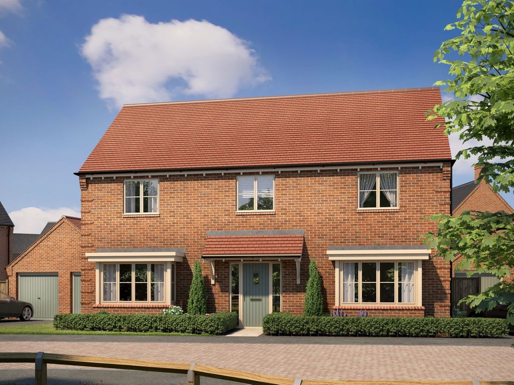 New home, 4 bed detached house for sale in Cleat Hill, Ravensden, Bedford MK41, £720,000