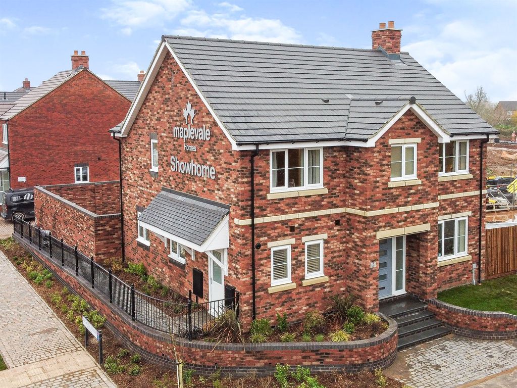 New home, 4 bed detached house for sale in Kingsview Meadow, Coton Lane, Tamworth B79, £515,000