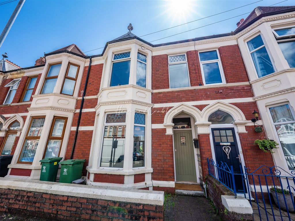 3 bed terraced house for sale in Hanover Street, Canton, Cardiff CF5, £370,000