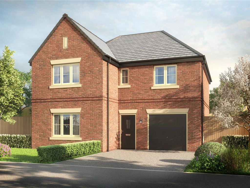New home, 4 bed detached house for sale in The Welbury, Middleton Waters, Middleton St George DL2, £370,000