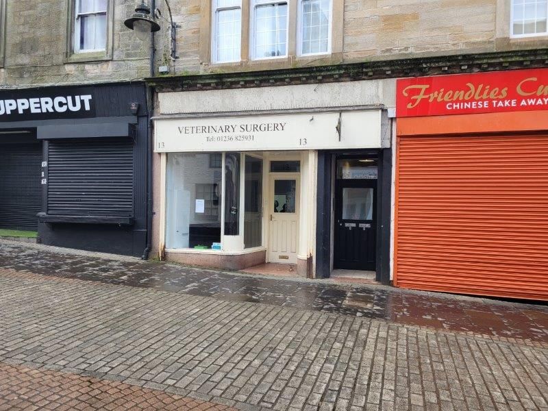 Retail premises to let in Main Street, Kilsyth G65, £6,000 pa