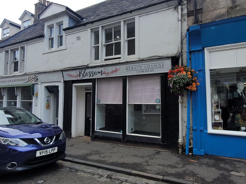 Retail premises to let in High Street, Dunblane FK15, £6,000 pa
