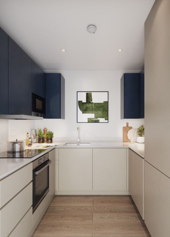New home, 2 bed flat for sale in Deptford Market, Deptford High Street, London SE8, £136,250