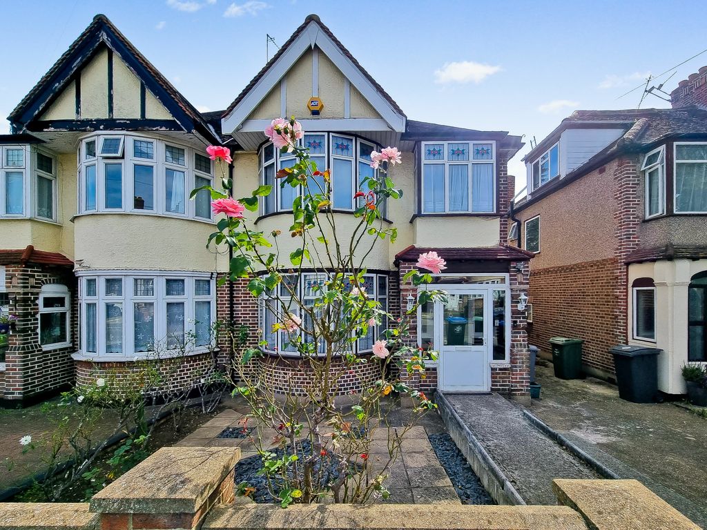3 bed semi-detached house for sale in Medway Gardens, Wembley HA0, £630,000