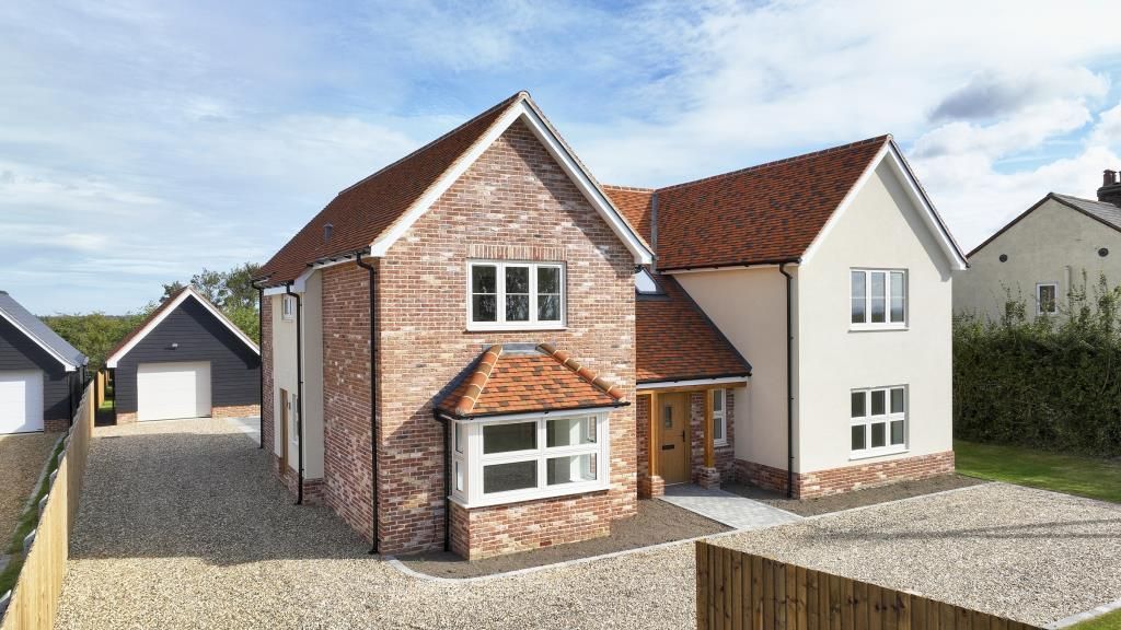 New home, 5 bed detached house for sale in Haddenham Road, Wilburton, Ely CB6, £995,000