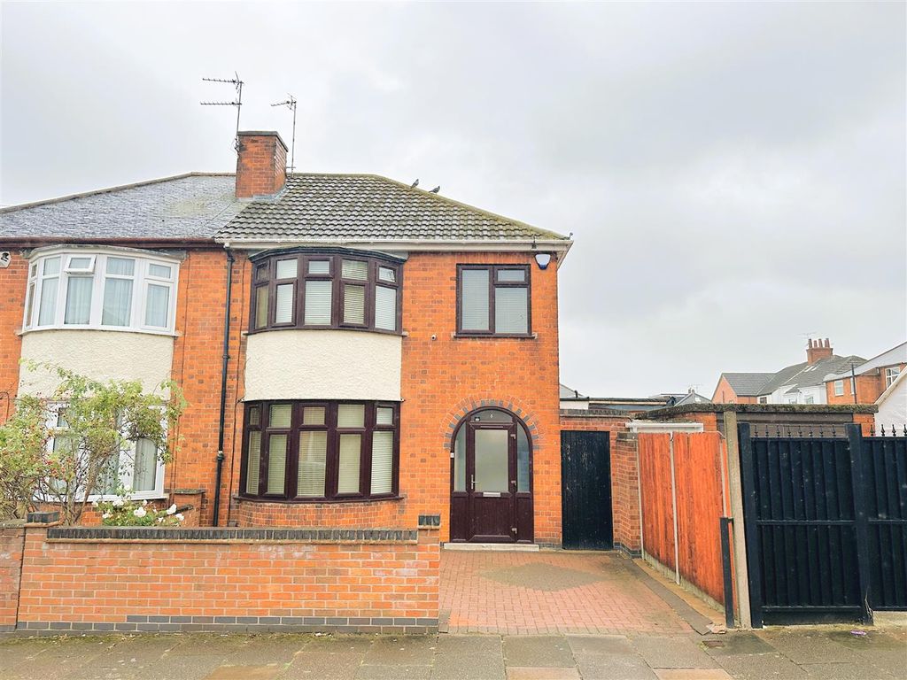 3 bed semi-detached house for sale in Shipley Road, Off Chesterfield Road, Leicester LE5, £399,950