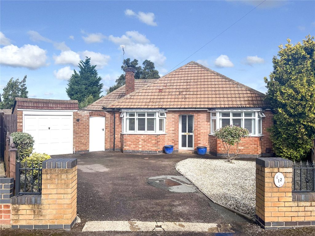 3 bed bungalow for sale in Heron Way, Enderby, Leicester, Leicestershire LE19, £375,000