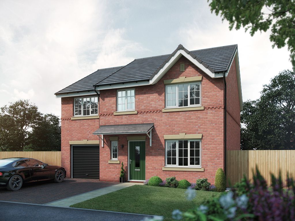 New home, 4 bed detached house for sale in Church Croft, Church Road, Weeton, Lancashire PR4, £399,995
