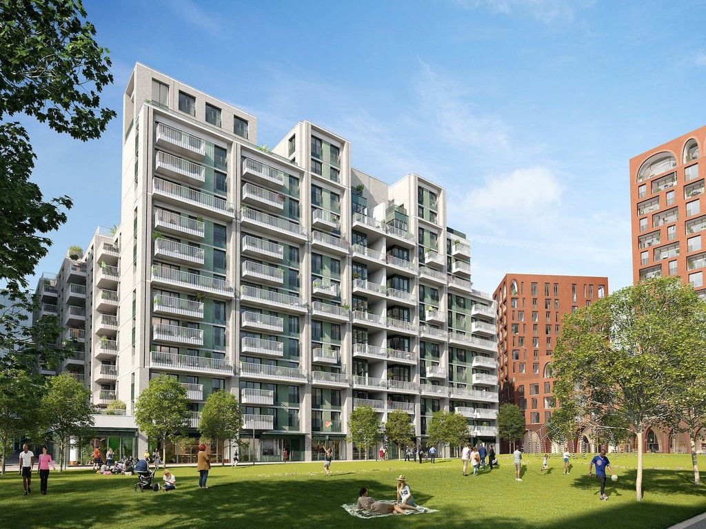 New home, 1 bed flat for sale in Capella, 1 Lewis Cubitt Walk, Kings Cross N1C, £850,000