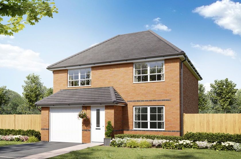 New home, 4 bed detached house for sale in Austen Drive, Tamworth B78, £399,995