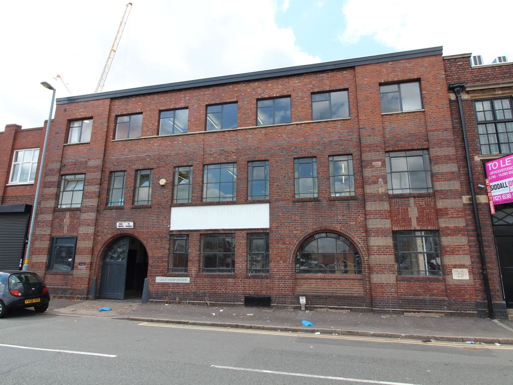 Office to let in Second Floor, Great Hampton Works, 170 Great Hampton Row, Birmingham B19, £18,000 pa