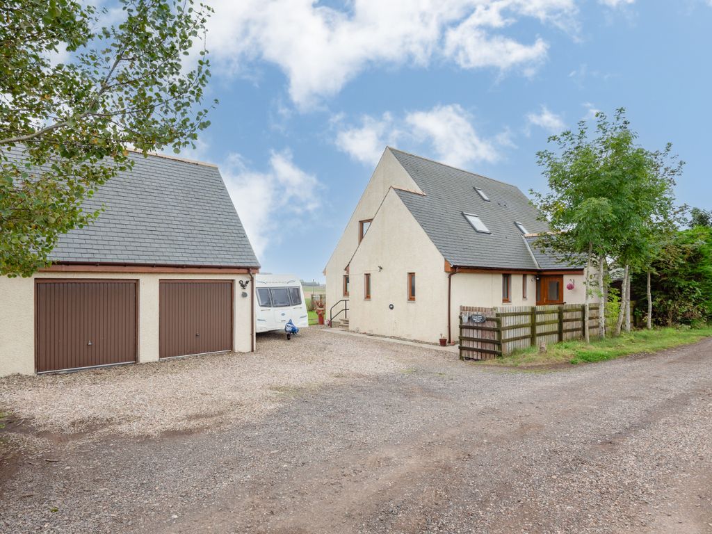 5 bed detached house for sale in Birkhill Farm Cottage, Arbroath DD11, £395,000