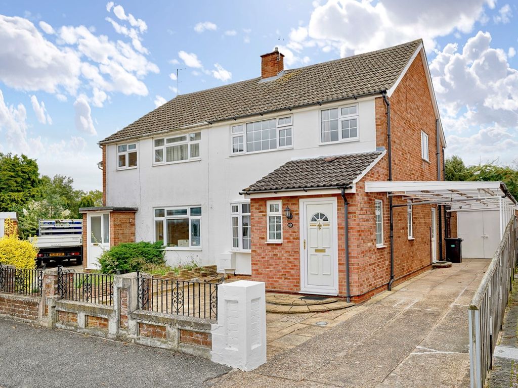 3 bed semi-detached house for sale in Manor Farm Road, St Neots PE19, £340,000