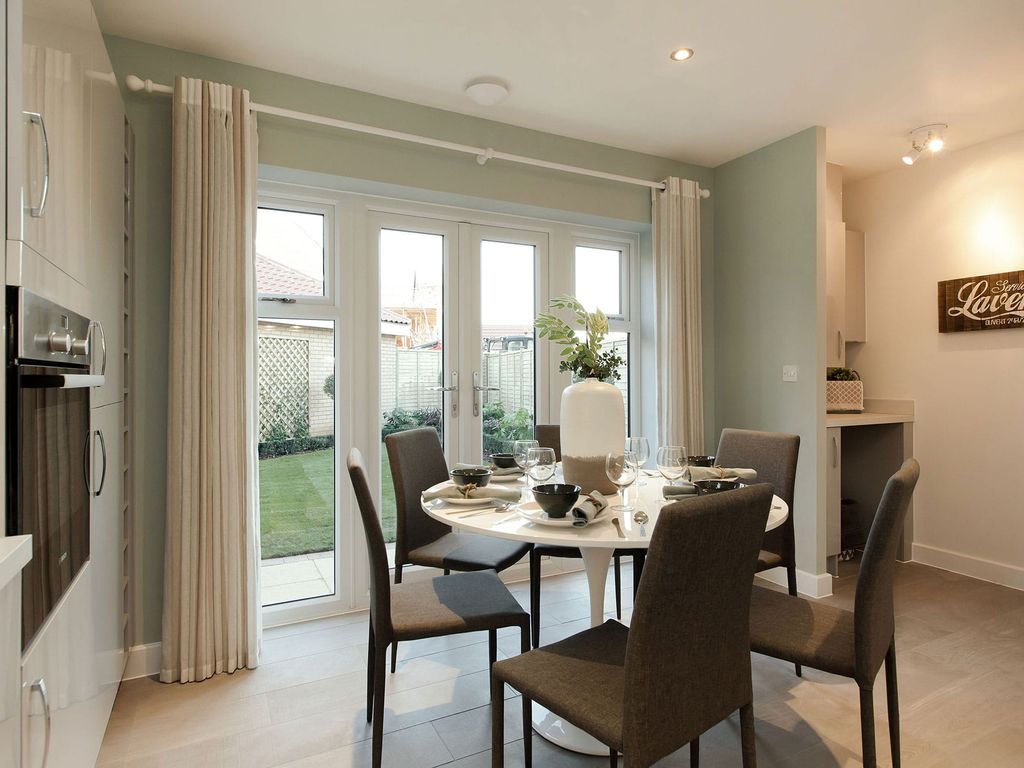 New home, 3 bed semi-detached house for sale in "The Kilburn" at St. Georges Park, Binfield, Bracknell RG42, £470,000