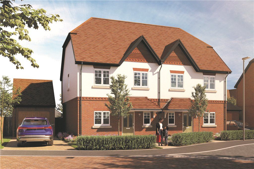 New home, 3 bed semi-detached house for sale in Woodland Gardens, Abbey Barn Park, Abbey Barn Lane HP10, £590,000