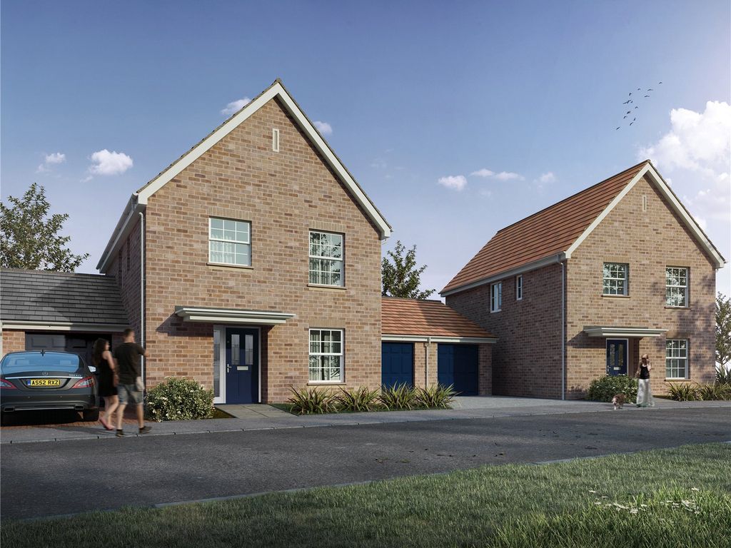 New home, 3 bed detached house for sale in Hanningfield Park, Tile Works Lane, Rettendon, Chelmsford CM3, £580,000