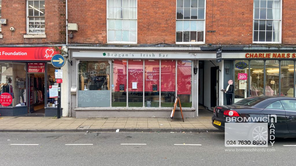 Retail premises to let in Market Place 66, Warwick CV34, £18,000 pa