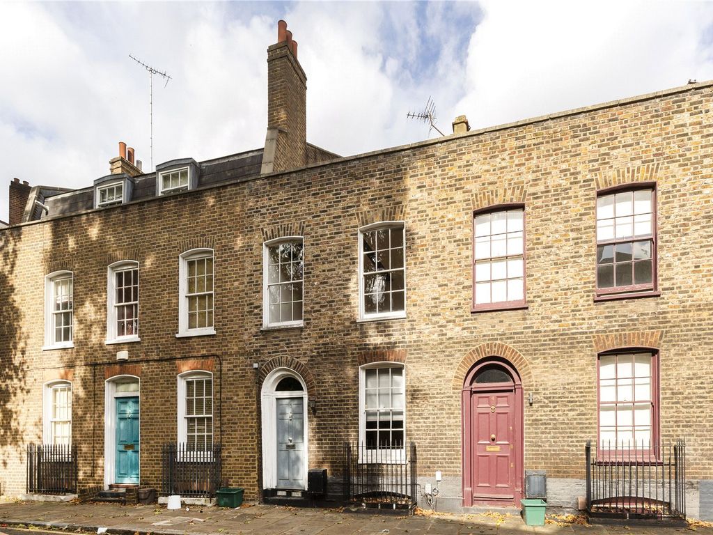 3 bed terraced house for sale in Wynyatt Street, Clerkenwell, London EC1V, £995,000