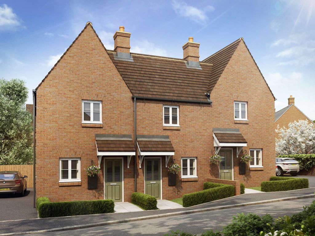 New home, 2 bed semi-detached house for sale in "The Eydon" at Heathencote, Towcester NN12, £259,950