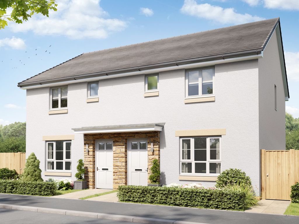 New home, 3 bed end terrace house for sale in "Cupar" at Auburn Locks, Wallyford, Musselburgh EH21, £285,995